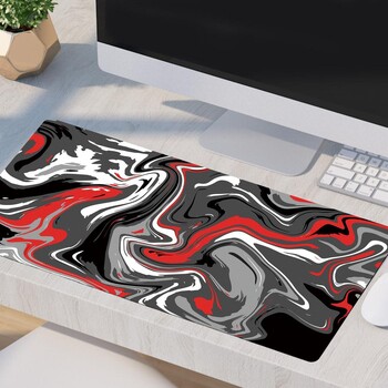 Επαναχρησιμοποιήσιμο Mouse Pad Φυσικό καουτσούκ Mouse Pad Αδιάβροχο αναδιπλούμενο gaming mousepad με αφηρημένη εκτύπωση αντιολισθητική για υπολογιστή