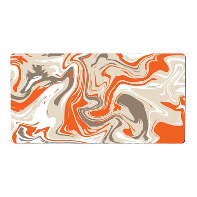 Tampă de mouse reutilizabilă Tampă de mouse din cauciuc natural Tampă de mouse pliabilă, impermeabilă, cu imprimare abstractă, anti-alunecare pentru computer