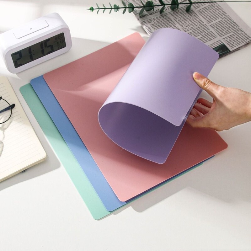 Galda pārsegs Pretslīdes studentu galda paklājiņi Ūdensnecaurlaidīgi A3 A4 A5 A6 Rakstāmpaklājs Plastmasas Šūšanas Griešanas Paklājiņi Galda virsma