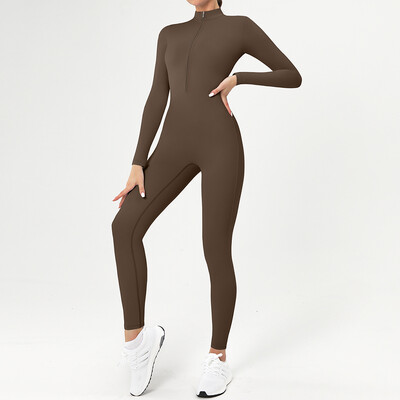 Φερμουάρ φόρμα γυμναστικής Κοντό γυναικείο σετ γιόγκα Αθλητικά ρούχα Γυναικεία φόρμες γιόγκα προπόνηση Ρούχα γυμναστική Γυναικεία φόρμα