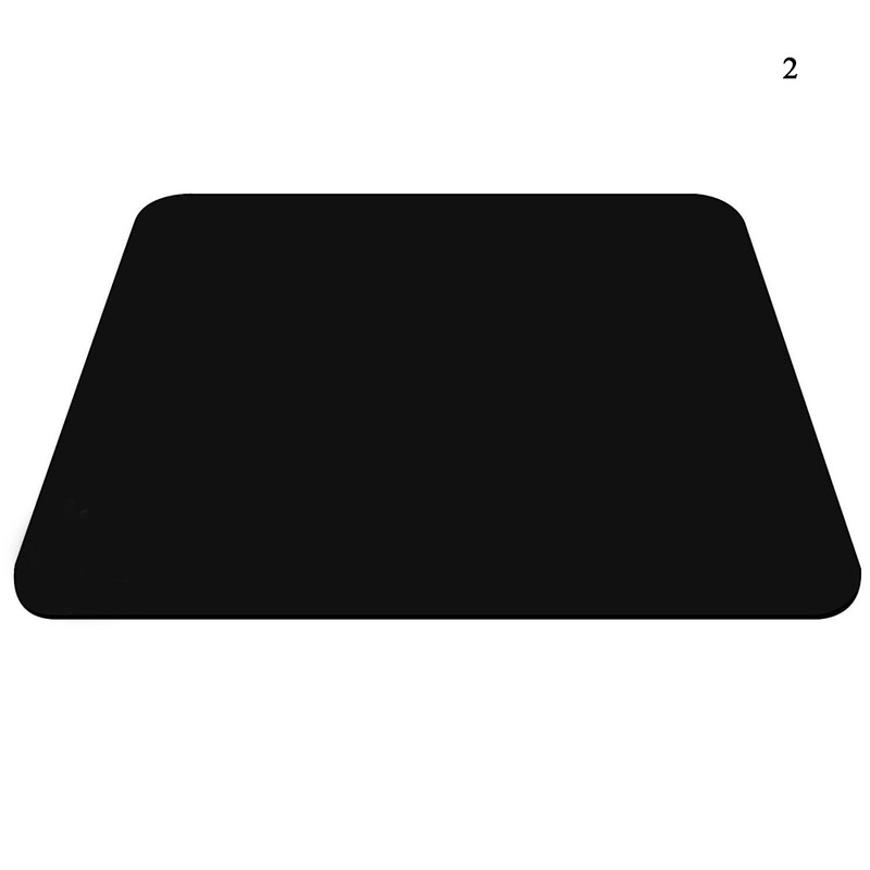 Klasická čierna gumená podložka pod myš, protišmyková herná podložka pod myš pre počítač, podložka pod PC, herný notebook, kancelárske stoly, príslušenstvo pre stoly