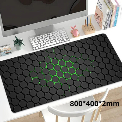 QIANKONG Gamer Mouse Pad Computer Laptop Sakura Tastatură Mouse Mat XXL Mousepad mare Decorație pentru jocuri PC Office Birou Mat