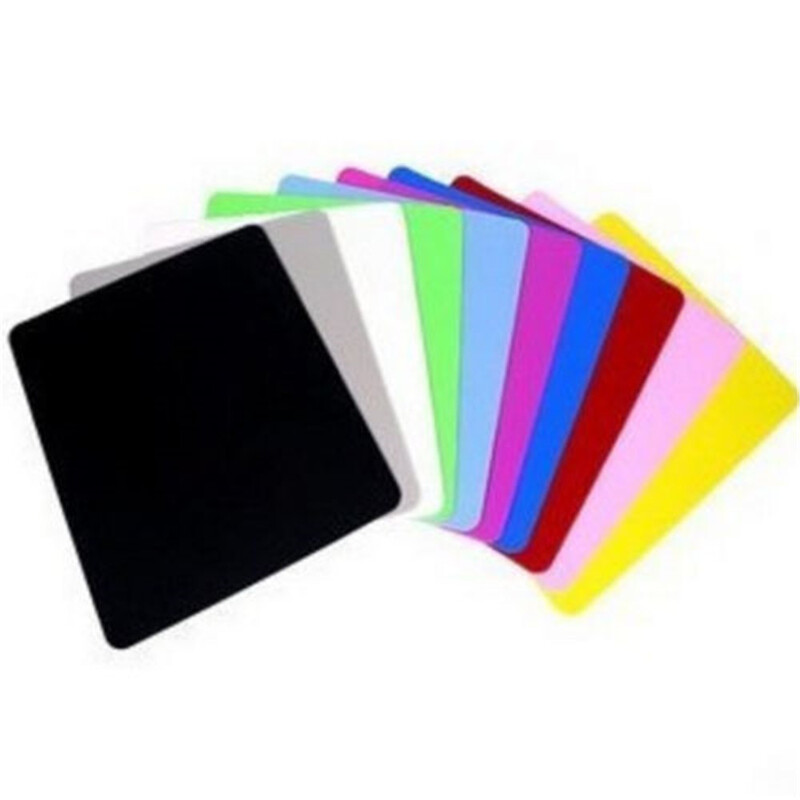 Vienkrāsains optiskais peles paliktnis Biroja datoru pretslīdēšanas plaukstu balsti Gumijas peļu paliktņi peles paliktņi spēļu klēpjdatora paklājiņi īpaši plāni