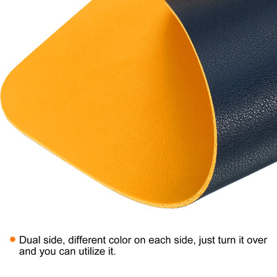 Biroja galda paklājiņa aizsargs PU ādas divpusējs ūdensnecaurlaidīgs peles paliktnis rakstāmpaklājiņš galddatora tastatūra rakstāmgalda paliktnis spēļu datoru piederumi