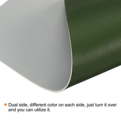 Biroja galda paklājiņa aizsargs PU ādas divpusējs ūdensnecaurlaidīgs peles paliktnis rakstāmpaklājiņš galddatora tastatūra rakstāmgalda paliktnis spēļu datoru piederumi