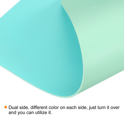 Biroja galda paklājiņa aizsargs PU ādas divpusējs ūdensnecaurlaidīgs peles paliktnis rakstāmpaklājiņš galddatora tastatūra rakstāmgalda paliktnis spēļu datoru piederumi