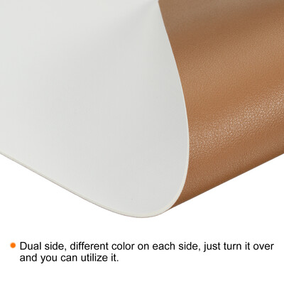 Biroja galda paklājiņa aizsargs PU ādas divpusējs ūdensnecaurlaidīgs peles paliktnis rakstāmpaklājiņš galddatora tastatūra rakstāmgalda paliktnis spēļu datoru piederumi