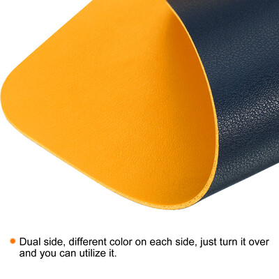 Biroja galda paklājiņa aizsargs PU ādas divpusējs ūdensnecaurlaidīgs peles paliktnis rakstāmpaklājiņš galddatora tastatūra rakstāmgalda paliktnis spēļu datoru piederumi