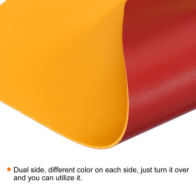 Biroja galda paklājiņa aizsargs PU ādas divpusējs ūdensnecaurlaidīgs peles paliktnis rakstāmpaklājiņš galddatora tastatūra rakstāmgalda paliktnis spēļu datoru piederumi