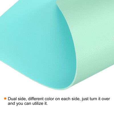 Biroja galda paklājiņa aizsargs PU ādas divpusējs ūdensnecaurlaidīgs peles paliktnis rakstāmpaklājiņš galddatora tastatūra rakstāmgalda paliktnis spēļu datoru piederumi