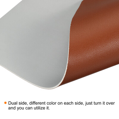 Biroja galda paklājiņa aizsargs PU ādas divpusējs ūdensnecaurlaidīgs peles paliktnis rakstāmpaklājiņš galddatora tastatūra rakstāmgalda paliktnis spēļu datoru piederumi