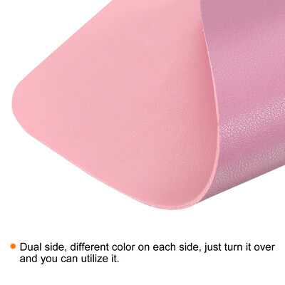 Biroja galda paklājiņa aizsargs PU ādas divpusējs ūdensnecaurlaidīgs peles paliktnis rakstāmpaklājiņš galddatora tastatūra rakstāmgalda paliktnis spēļu datoru piederumi