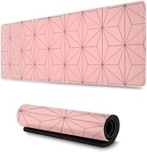 Bloka peles paliktnis 11,8 x31,5 collas, taisnstūris, ūdensnecaurlaidīgs liela izmēra spēļu galda paklājs, neslīdošs gumijas peles paklājs datoram