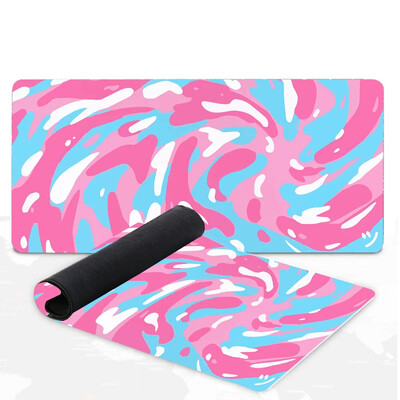 Graffiti Kawaii egérpad absztrakt játék Forgó egérpad egérpad lejátszó nagy szőnyeg számítógép asztali billentyűzet billentyűzet