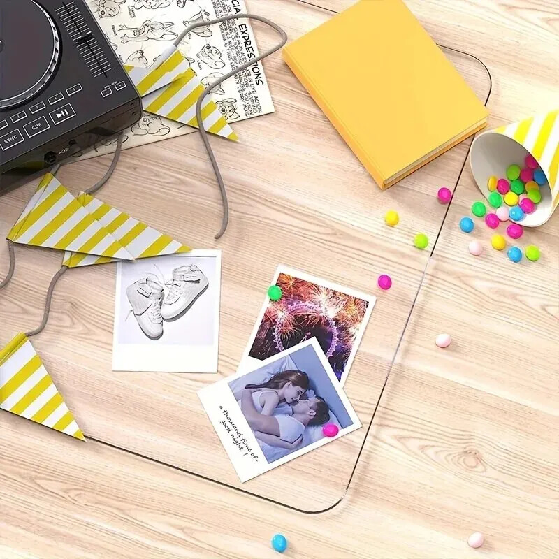 1 kom. Prozirna podloga za pisaći stol, otporna na toplinu, vodootporan PVC okruglog ruba, izdržljiva podloga za zaštitu stola, antistatička podloga za pisanje