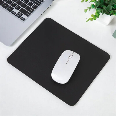 Nou 1PC înaltă calitate 25 X 21 cm Gaming PC Laptop Mouse Pad Anti-alunecare Solid Color dreptunghi Mat Deskpad Kawaii Accesorii de birou