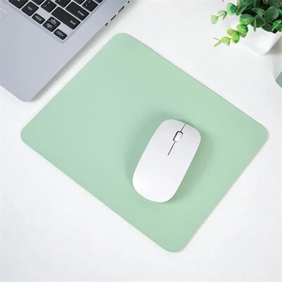Nou 1PC înaltă calitate 25 X 21 cm Gaming PC Laptop Mouse Pad Anti-alunecare Solid Color dreptunghi Mat Deskpad Kawaii Accesorii de birou