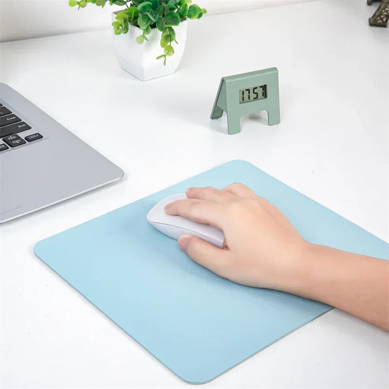 Nou 1PC înaltă calitate 25 X 21 cm Gaming PC Laptop Mouse Pad Anti-alunecare Solid Color dreptunghi Mat Deskpad Kawaii Accesorii de birou