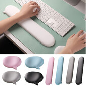 Mouse Tastatură Protecție pentru încheietura mâinii Pad de odihnă Ergonomie Protector de încheietură din silicon Suport pentru mâini Moale Birou Bărbați și Femei Pernă de mână