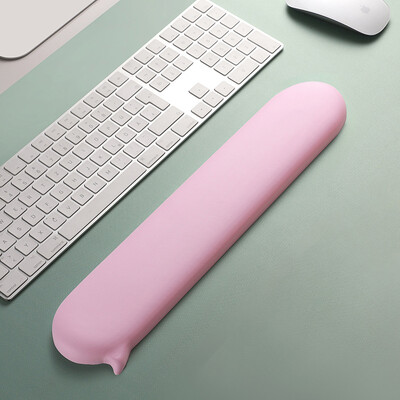 Mouse Tastatură Protecție pentru încheietura mâinii Pad de odihnă Ergonomie Protector de încheietură din silicon Suport pentru mâini Moale Birou Bărbați și Femei Pernă de mână