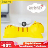 Gudrs plaukstas balsts peles datora klēpjdatora roku balsts rakstāmgaldam Ergonomiskas Kawaii biroja preces Lēni augošas, smailas rotaļlietas