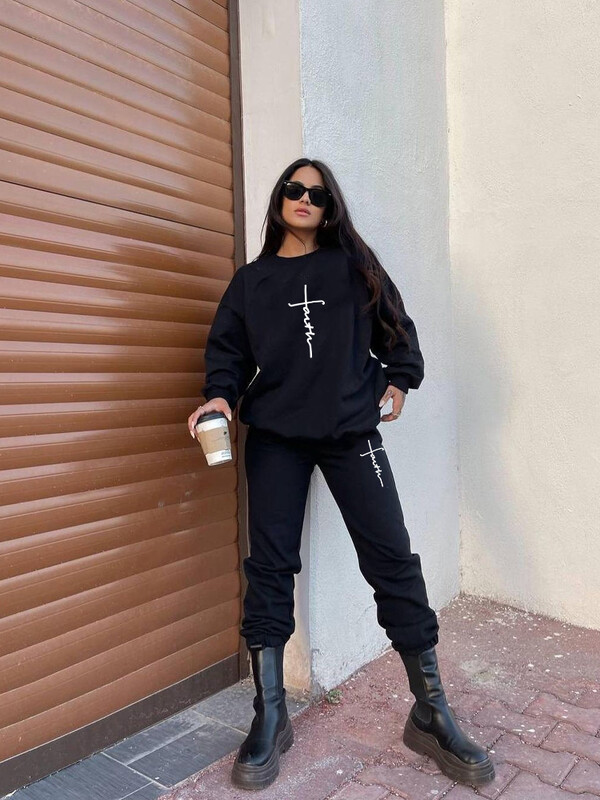 Hanorace unisex gotice noi Costume de toamnă iarnă Trening pentru femei Îmbrăcăminte sport Pantaloni de trening Seturi de 2 piese Hip hop Jogging Hanorace pentru bărbați