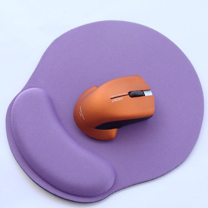 Jednofarebná podložka pod myš EVA náramok pohodlná podložka pod myš herný počítač PC notebook mäkká čierna podložka pod myš klávesnica myš podložka pod zápästie