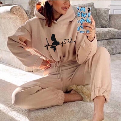 Moterų rinkiniai, 2 dalių raišteliai, moteriškas treningas