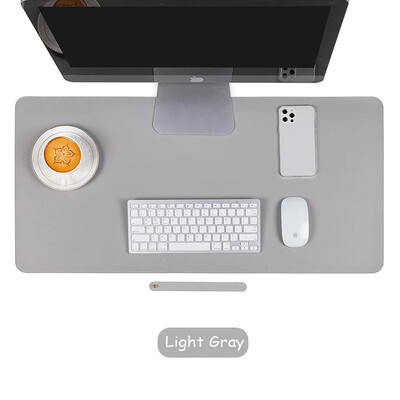 Covoraș de protecție pentru birou de dimensiune mare din piele PU Tampă de mouse rezistentă la apă Tastatură de birou Tastatură de birou Tampă de mouse pentru jocuri Accesorii pentru computer