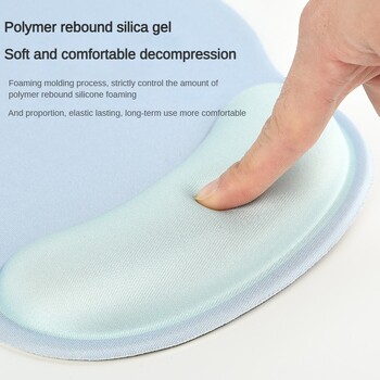 Mouse Pad Comfortablemouse Mouse Mat Μαλακό mouse Pad Καρπός Αντιολισθητικό στηρίγματος καρπού Υποστήριξη Υπολογιστών Mousepad για Office Gaming PC