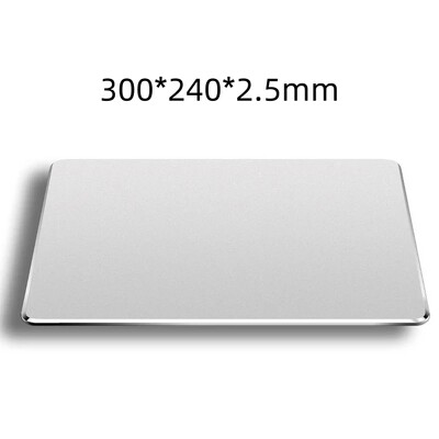 Alumīnija metāla peles paliktņa paklājiņš Ciets Gluds Matēts Plāns Neslīdošs Ūdensizturīgs Ātrs un precīzs Peļu Paklājiņš Mājas Biroja Galda Paklājiņš