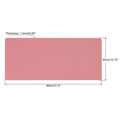 Didelio dydžio biuro stalo kilimėlio apsauga PVC neslystantis vandeniui atsparus pelės kilimėlis Rašymo kilimėlis darbalaukio klaviatūros stalinis kilimėlis žaidimų pelės kilimėlis