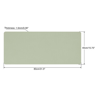 Didelio dydžio biuro stalo kilimėlio apsauga PVC neslystantis vandeniui atsparus pelės kilimėlis Rašymo kilimėlis darbalaukio klaviatūros stalinis kilimėlis žaidimų pelės kilimėlis