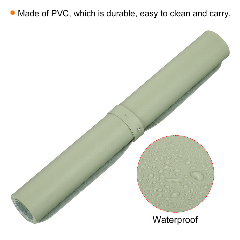 Didelio dydžio biuro stalo kilimėlio apsauga PVC neslystantis vandeniui atsparus pelės kilimėlis Rašymo kilimėlis darbalaukio klaviatūros stalinis kilimėlis žaidimų pelės kilimėlis