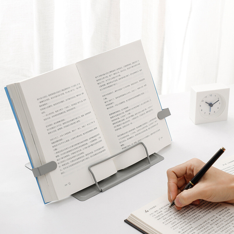 2023 regulējams pārnēsājams metāla regulējams lasāmgrāmatu turētājs atbalsta dokumentu plaukts grāmatu plaukts planšetdatoram mūzikas partitūras recepšu statīvs