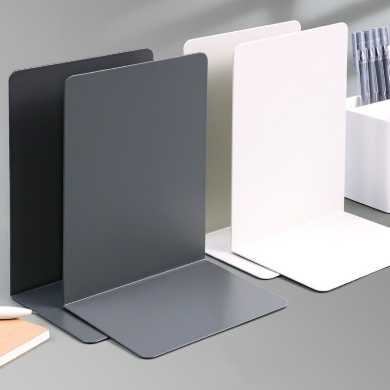 Organizator de birou Suport cărți pentru birou în formă de L Suport durabil pentru cărți Suport simplu pentru cărți INS Minimalism