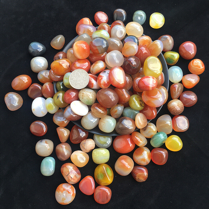 Nanjing Yuhua kő Durva kő Természetes kavicsok Akvárium Kő Virágcserép Színes Kövek Színes Kis Kövek Fej Tarka Kő