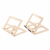 Állítható könyvtartó állvány Bookrest fa olvasóállvány Receptes szakácskönyv tartó