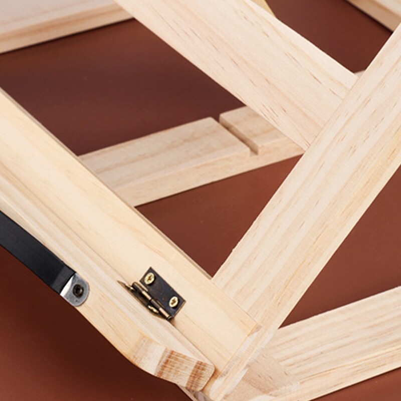 Állítható könyvtartó állvány Bookrest fa olvasóállvány Receptes szakácskönyv tartó