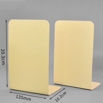 2Pcs Bookends Book Organizer Supports, Study Book Stoppers Άκρα βιβλίων για ράφια για βιβλιοθήκη Αρχική Μεταλλική βάση βιβλίων Χαρτικά