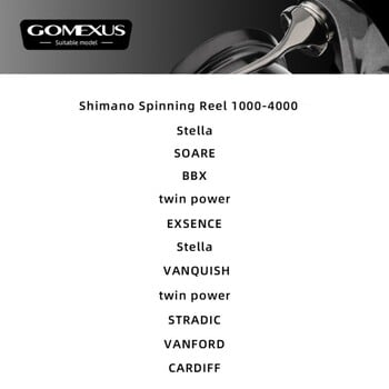 Roller Gomexus Line για Shimano Stella Twin Power Stradic Vanford Vanquish Soare Exsence Spinning Fishing Smooth αξεσουάρ