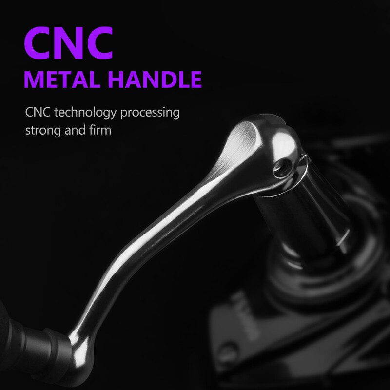 DEUKIO FS 2000-7000 Seria Mulinete Spinning Max Drag 12kg Roșu Negru Buton EVA Mulinetă Metal Bobină Mulinetă pentru pescuit în apă sărată