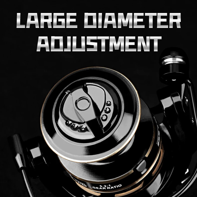 DEUKIO makšķerēšanas spoles 5,2:1 pārnesumu attiecība Max vilkmes jauda 12kg metāla spoles vērpšanas spoles sālsūdens saldūdens makšķerēšanas aprīkojumam