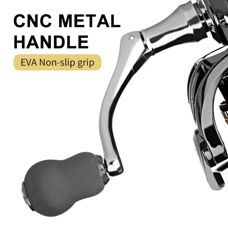 DEUKIO makšķerēšanas spoles 5,2:1 pārnesumu attiecība Max vilkmes jauda 12kg metāla spoles vērpšanas spoles sālsūdens saldūdens makšķerēšanas aprīkojumam