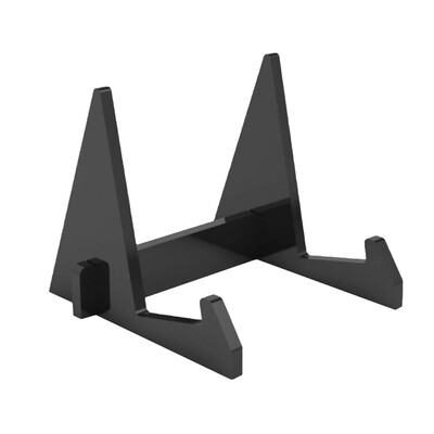Рафт за книги за четене Черен акрилен държач за книги Tablet PC Pad Drawing Support Desk Организатор Reading Recipe Cookbook Stand