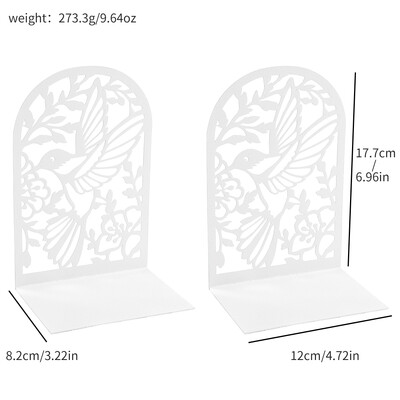 Bezdelīgas un ziedi Grāmatu gali sievietei Vīrietim Sākums Dzelzs grāmatu skapji Biroja darbvirsma Dāvana grāmatu mīļotājiem Biroja piederumi Biroja piederumi