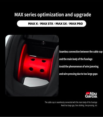 Оригинална Abu Garcia Brand Pro Max3 PMAX3 дясната лява риболовна макара за хвърляне на стръв 8BB 7.1:1 207g барабан за тролинг макара за хвърляне на стръв