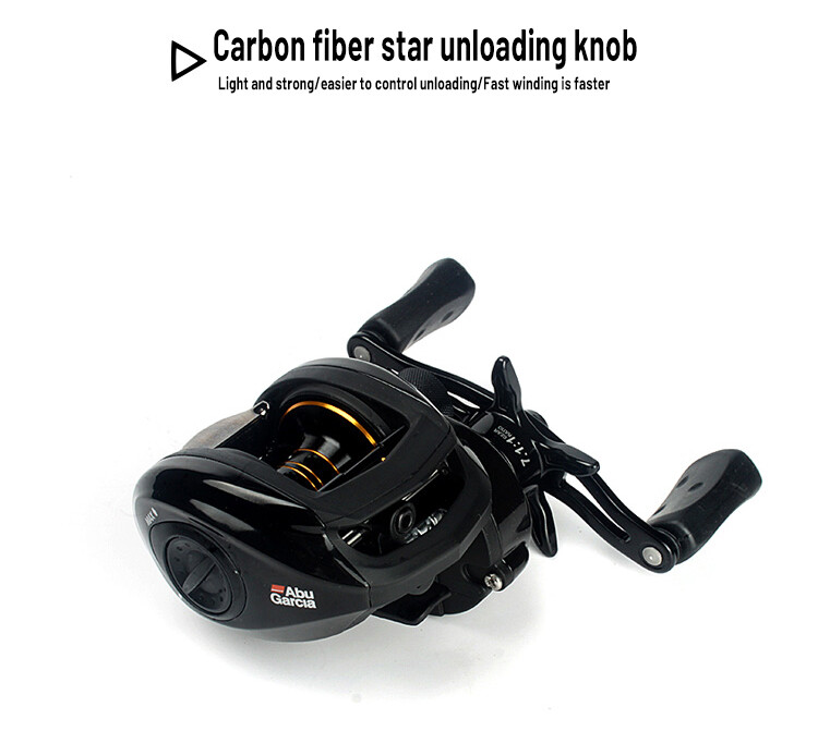Oriģinālā Abu Garcia Brand Pro Max3 PMAX3 labās rokas ēsmas liešanas makšķerēšanas spole 8BB 7.1:1 207g bungu velcēšanas ēsmas spole