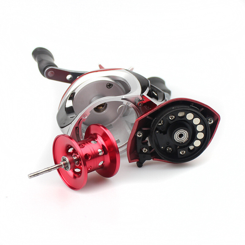 DASNAKI Fishing Reel Max Drag 206g Εξαιρετικά ελαφρύ Μαγνητικό σύστημα φρένων Baitcasting Reel Πηνίο ψαρέματος γλυκού νερού