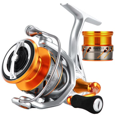 Rybársky navijak SeaKnight Brand RAPID II X Series, 6,2:1 4,7:1, antikorózne navijaky, maximálna brzda 15,5 kg pre rybolov v slanej vode